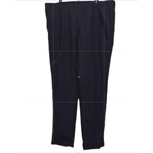 Prada‎ Dress Pants Mens US 40 EU 56 Blue Trousers Flat Front Luxury Old Money
